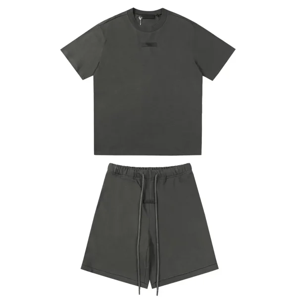 Essentials Short Set Grey