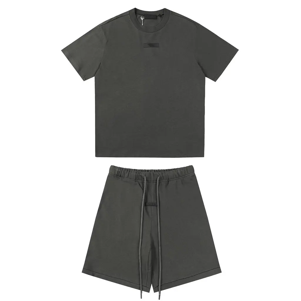 Essentials Short Set Grey