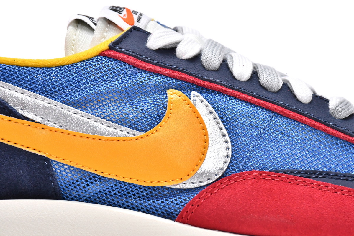 Sacai x Nike LDV Waffle Varsity Blue - Imagen 3