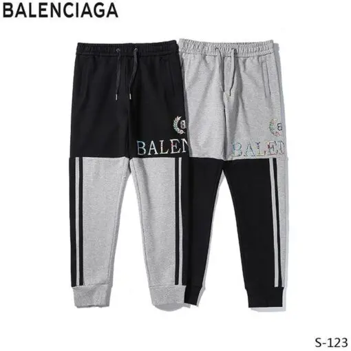 Balenciaga Tracksuit Pants Black Grey