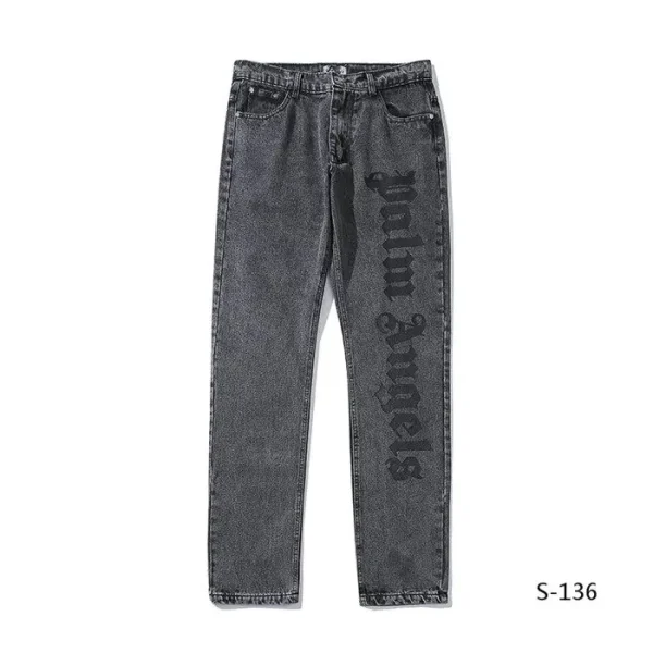 Palm Angels Jeans Dark Grey