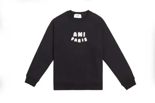 Ami Paris Sweatshirt Black