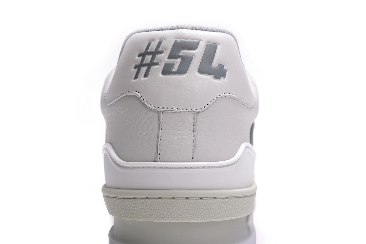 Louis Vuitton Trainer- White Litchi Pattern - Imagen 2