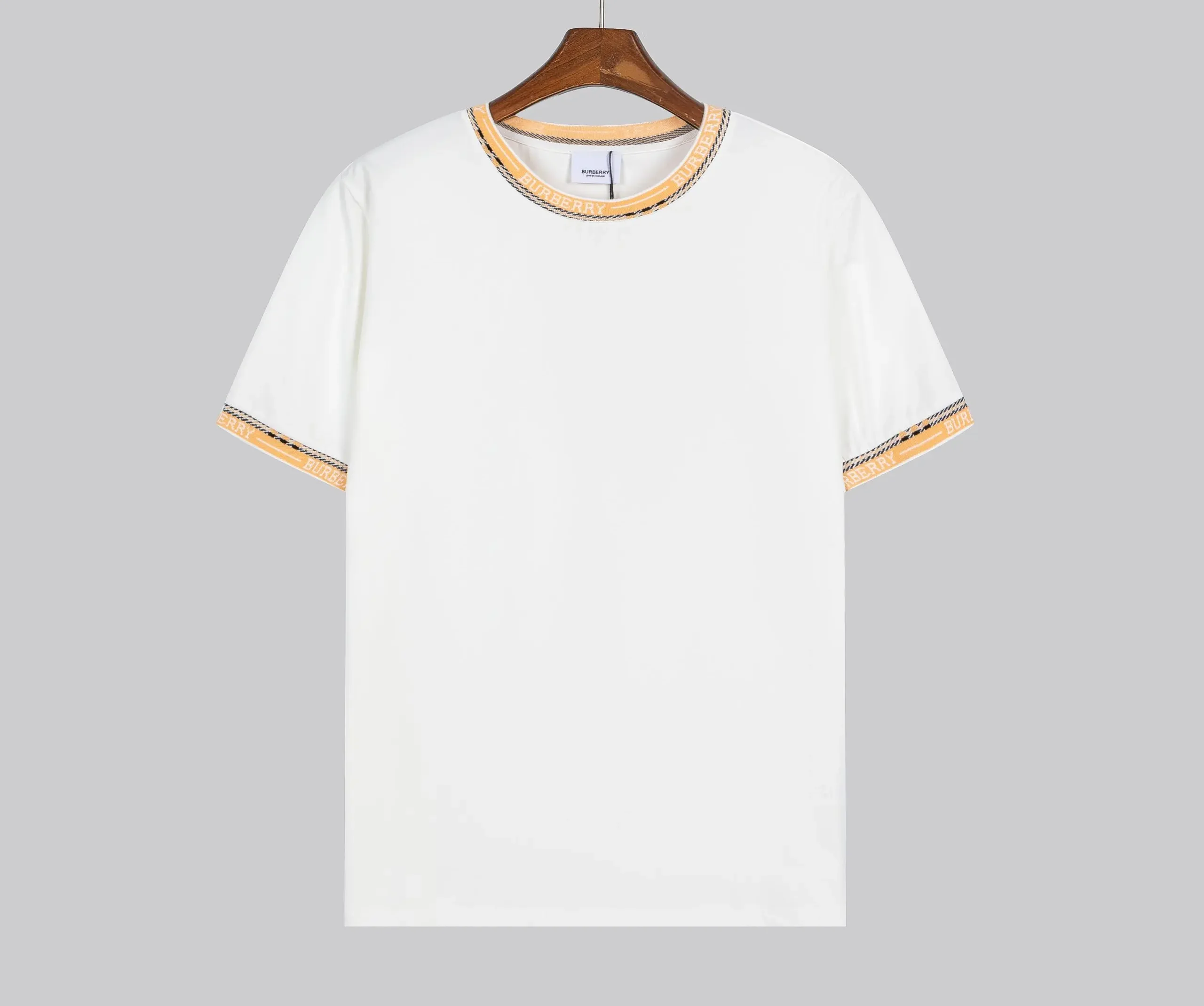 Burberry T-shirt White & Black - Imagen 2