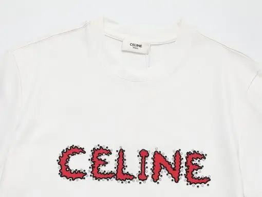 Céline T-shirt White - Imagen 2