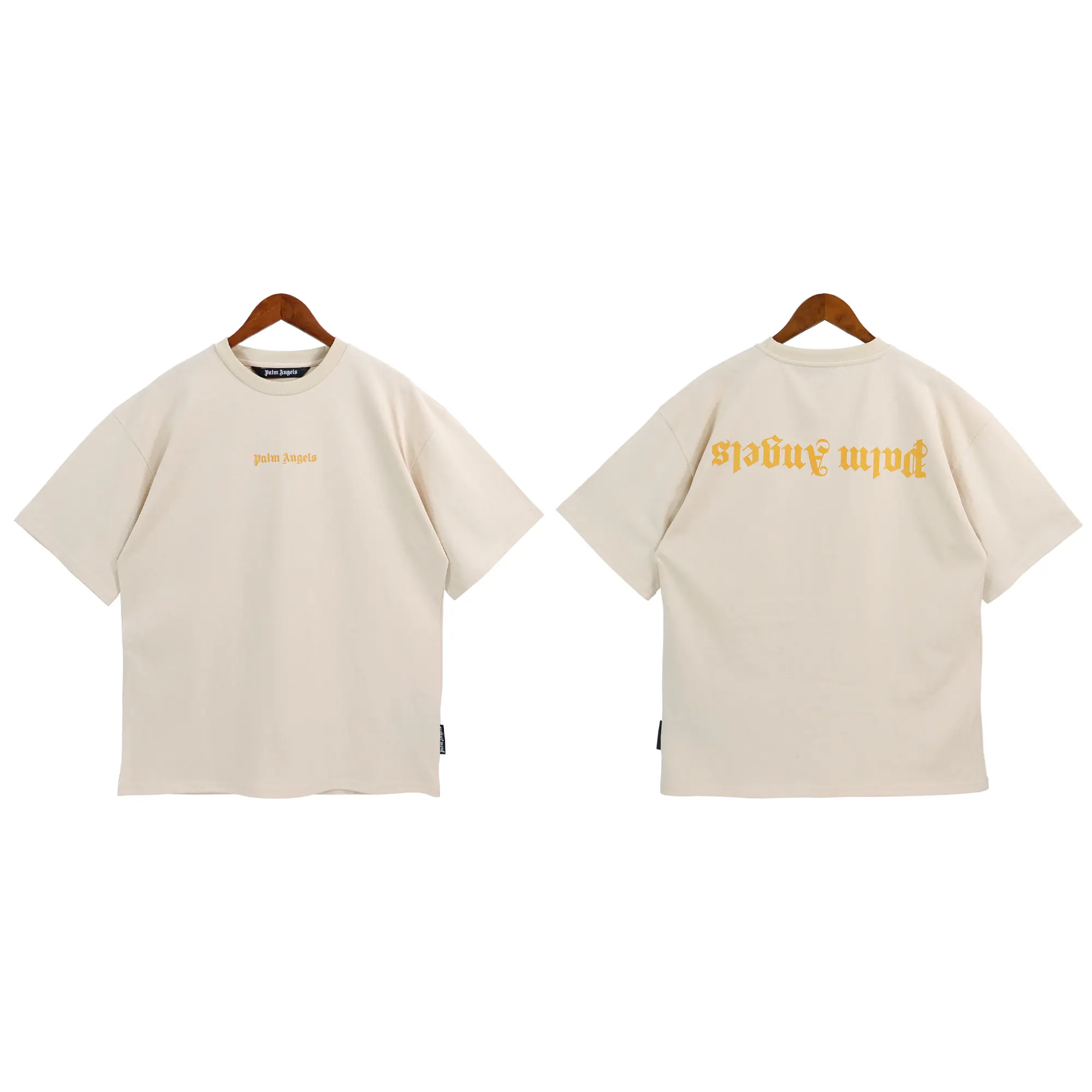 Palm Angels Shark T-shirt Sky Blue/Light sand - Imagen 2