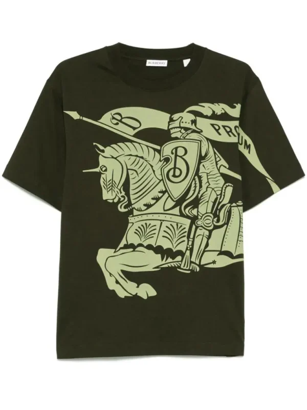Burberry EKD Badge Cotton T-shirt Black