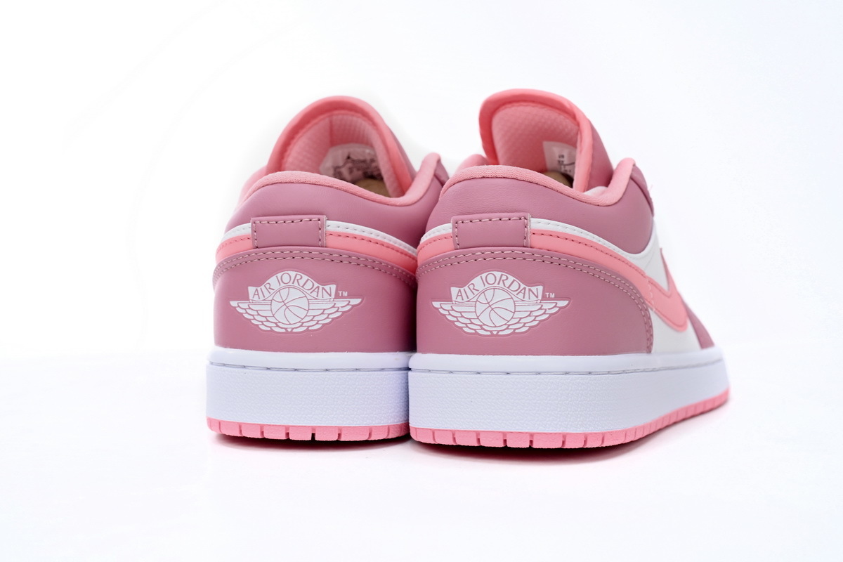 Air Jordan 1 Low- Pink White - Imagen 2