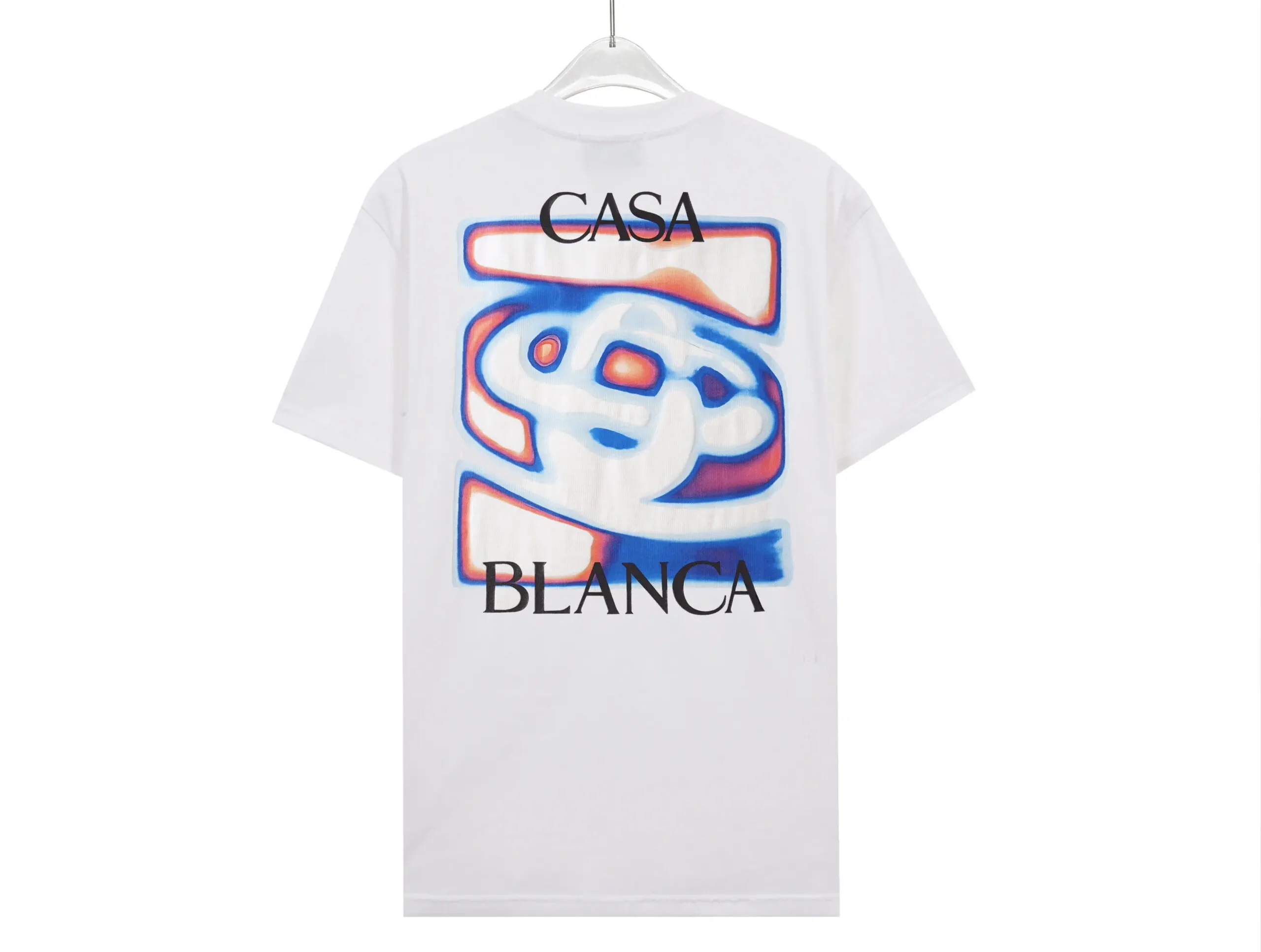 CASABLANCA Logo T Shirt White - Imagen 2
