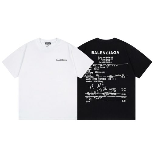 Balenciaga Shirt White Black