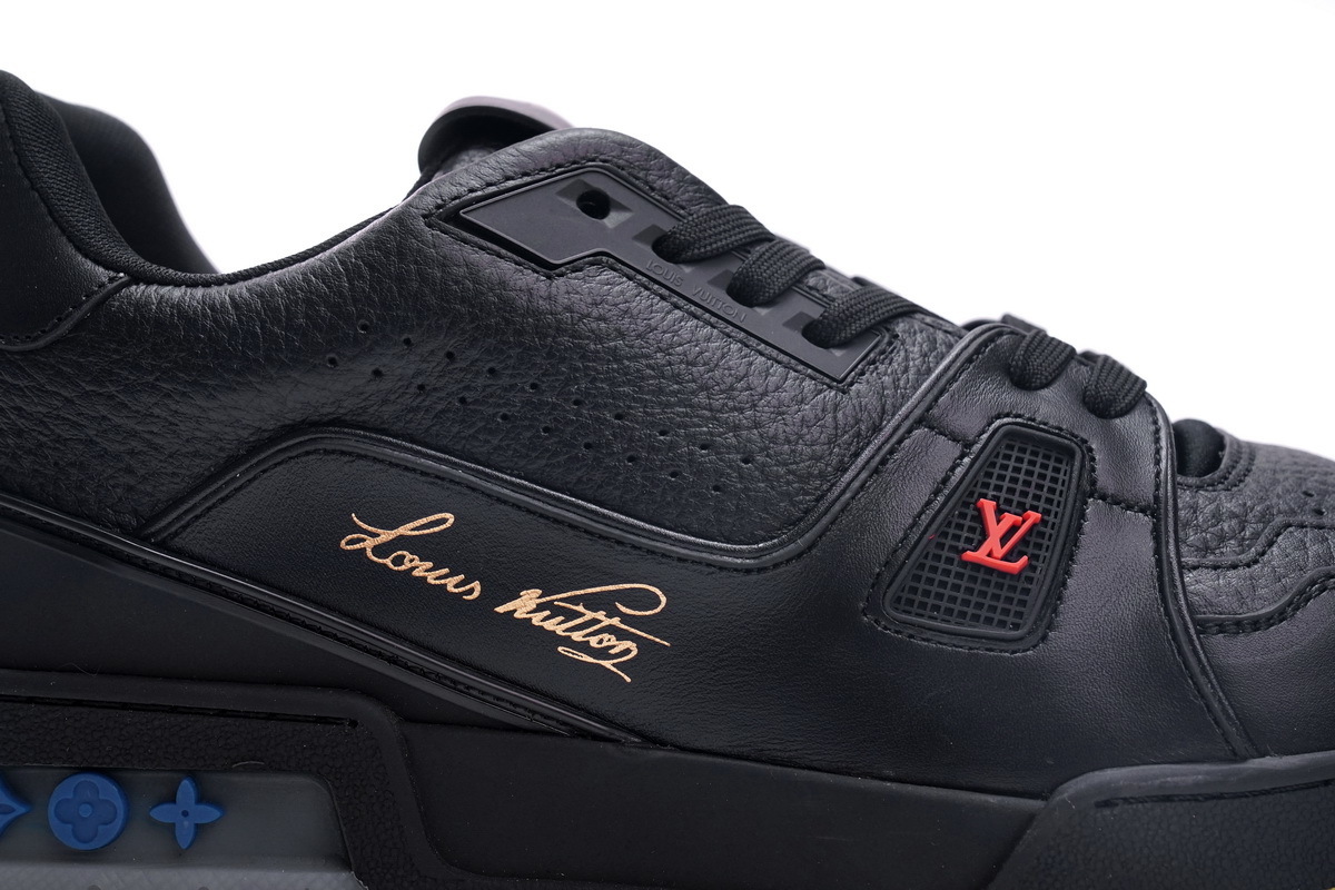 Louis Vuitton Trainer- Black Litchi Pattern - Imagen 3