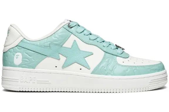 A Bathing Ape Bape Sta #4 Linecamo White Sax
