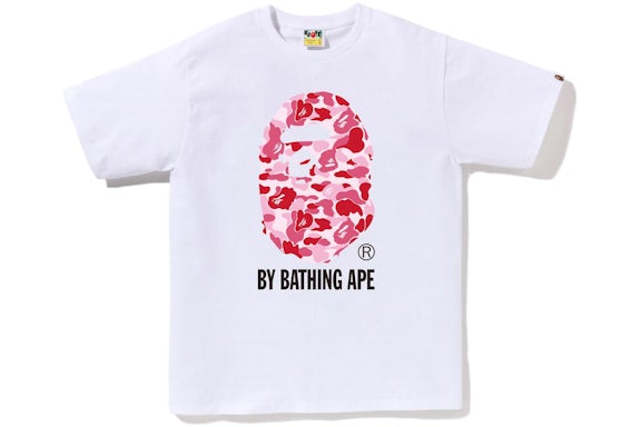 BAPE ABC Camo By Bathing Ape Tee White/Pink