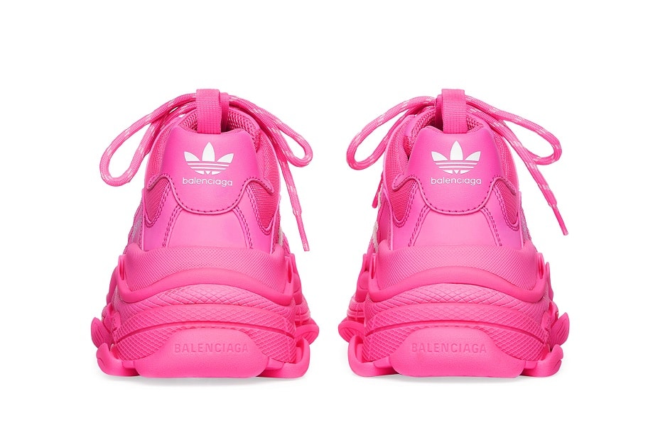 Balenciaga Triple S X Adidas Pink - Imagen 3