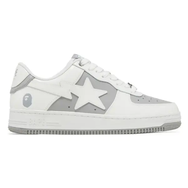 Bapesta #6 ‘Patent Leather Pack – Grey’