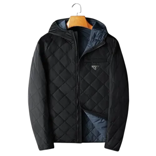 Prada Quality Hood Jacket Black