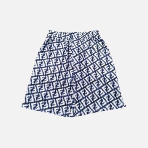 Fendi Shorts Blue White