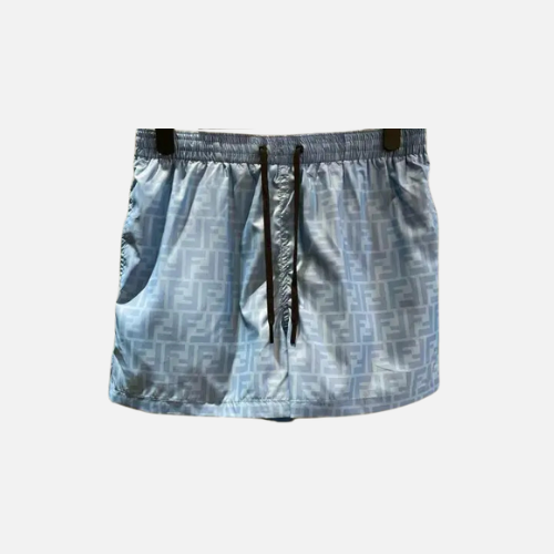 Fendi Swim Shorts Sky Blue