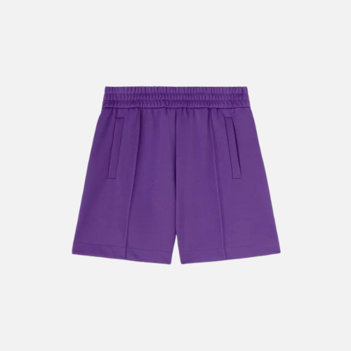 Palm Angels Logo Track Short Purple