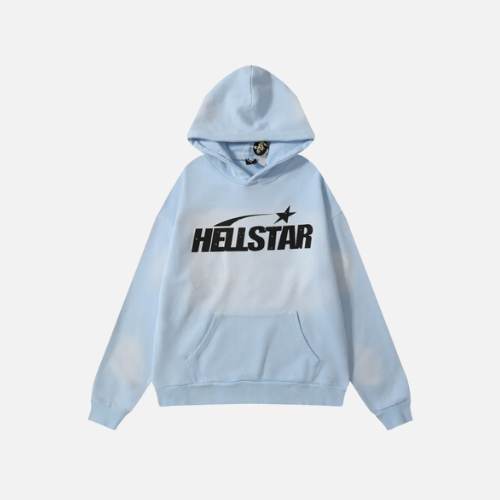 Hellstar Hoodie Light Blue