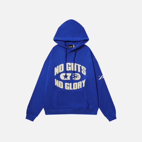 Hellstar No Guts No Glory Hoodie Blue