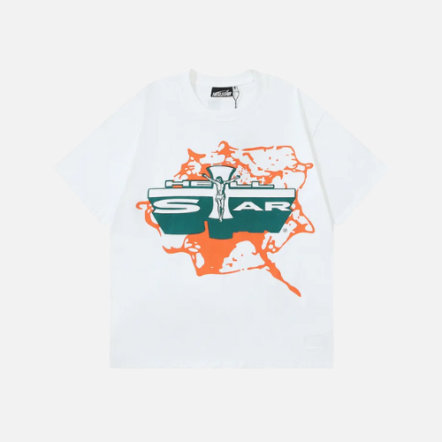Hellstar Jesus T-Shirt White