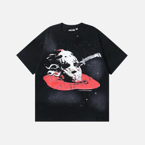 Hellstar Music Boy Records T-Shirt Black (Copy)