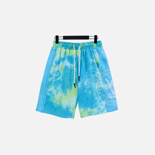 Palm Angels Univer Tie-Dye Sweat Shorts