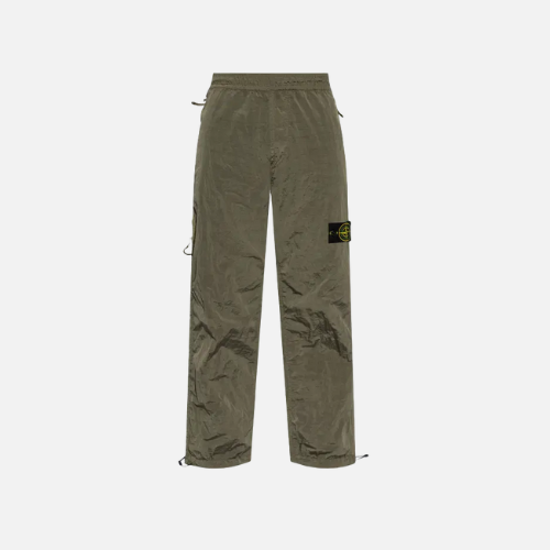 Stone Island Nylon Metal Cargo Trousers Green