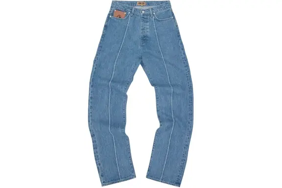 Corteiz C-Star Denim Jeans Blue - Imagen 2