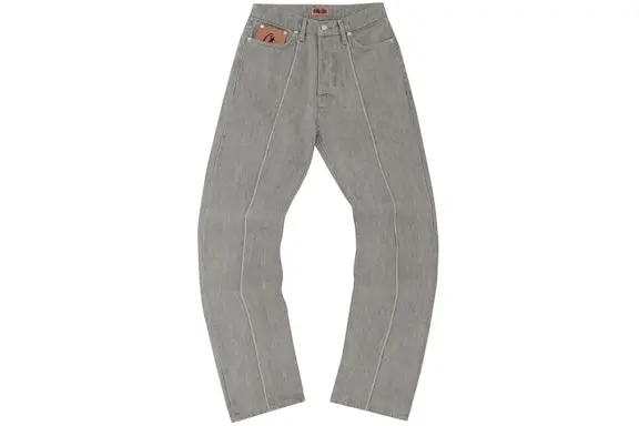Corteiz C-Star Denim Jeans Grey - Imagen 2