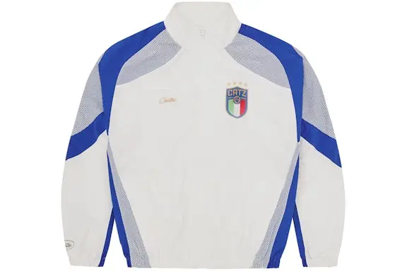 Corteiz Italia Shuku Jacket White/Blue