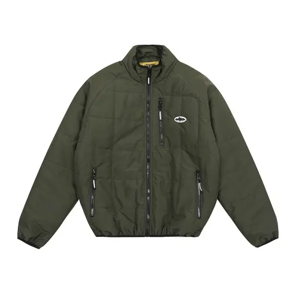 Corteiz Bellic Insulated Jacket Olive Green