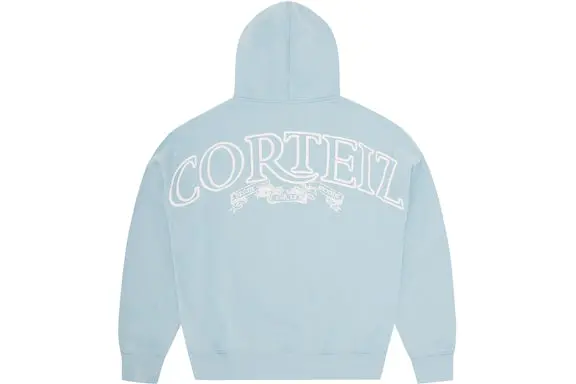 Corteiz Superior Royale Zip Hoodie Baby Blue - Imagen 2
