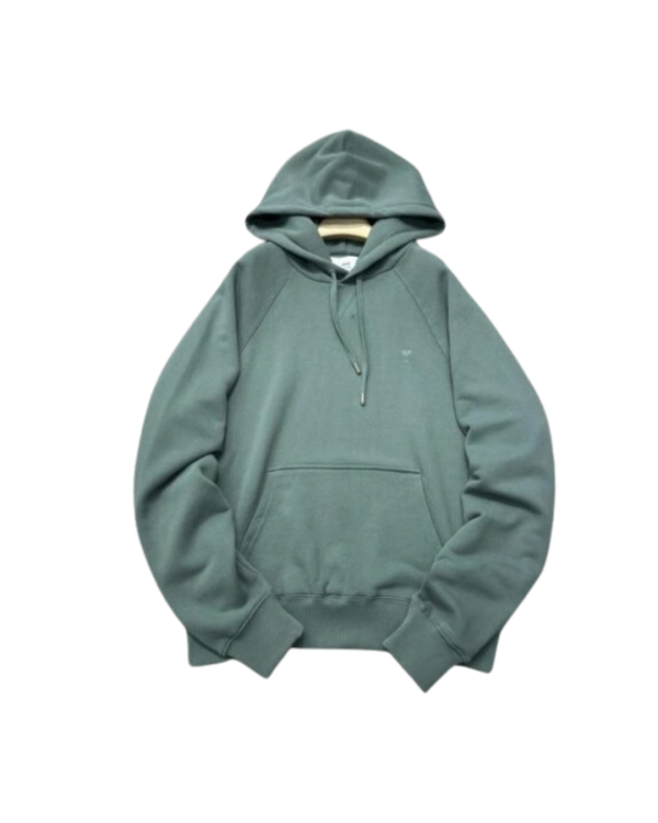 Ami Paris Hoodie Green