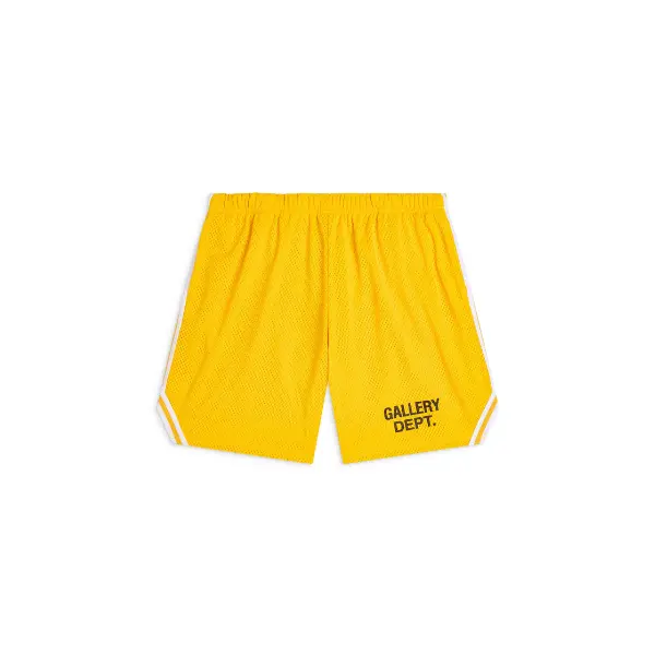 GALLERY DEPT. VENICE COURT SHORTS Yellow