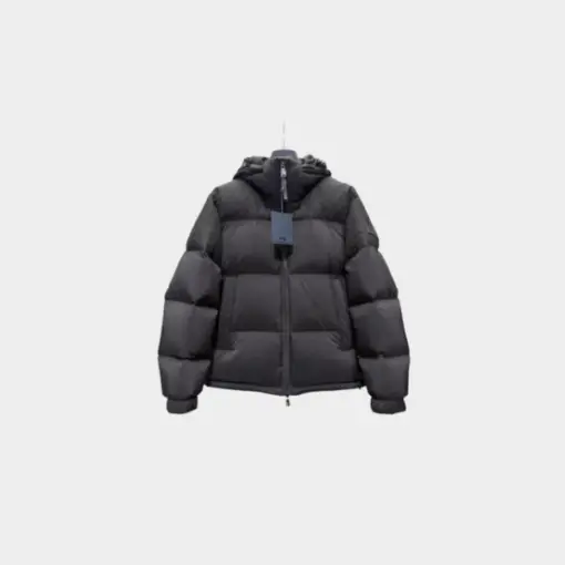 LV Down Blouson Jacket Black