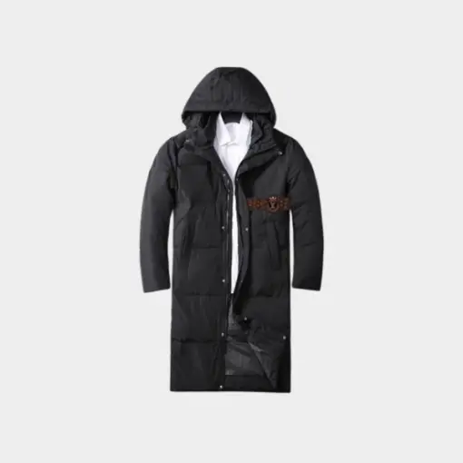 LV Long Puffer Jacket Black