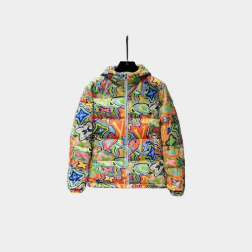 LV Puffer Jacket Multicolor