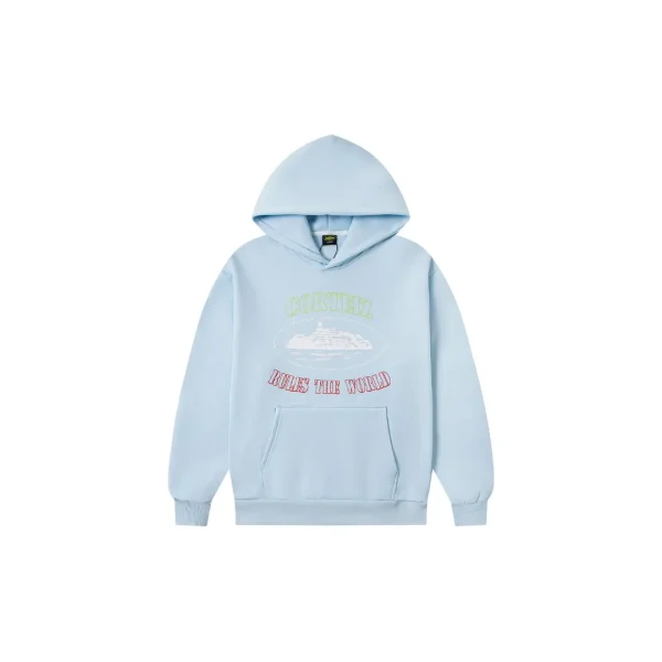 Corteiz Superior Hoodie Baby Sky Blue