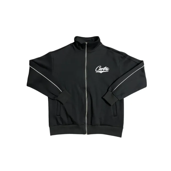 Corteiz Alcatraz Reflective Jacket Black