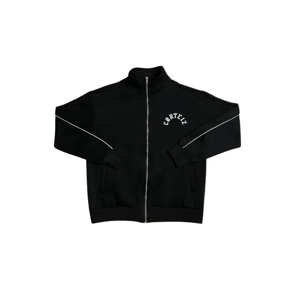 Corteiz Alcatraz Reflective Jacket Black