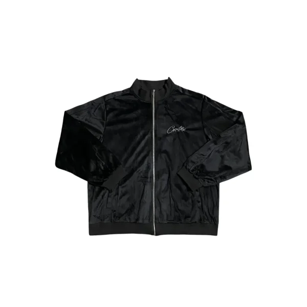 Corteiz VVS Velour Jacket Black