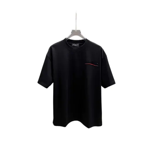 Balenciaga Short Sleeved T Shirt Black
