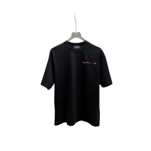 Balenciaga Short Sleeved T Shirt Black