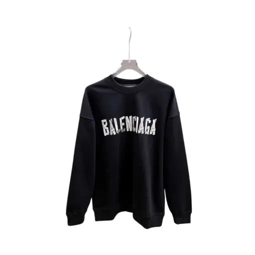 Balenciaga Long Sleeved Sweater Black