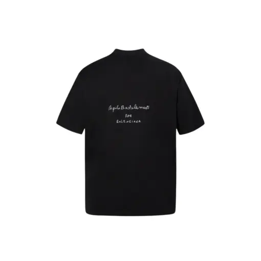 Balenciaga Music Angelo Badalamenti T Shirt Black