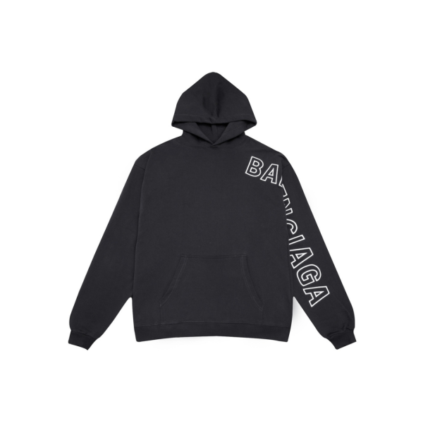 Balenciaga Hoodie Dark Gray