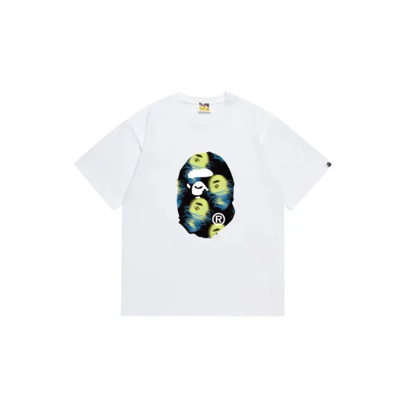 BAPE Ape Monogram T Shirt White