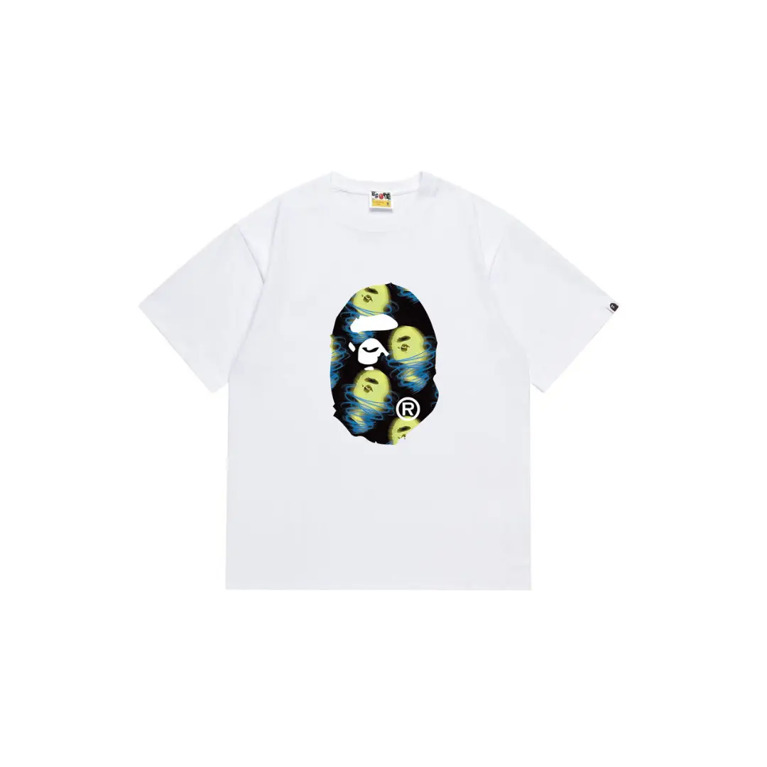 BAPE Ape Monogram T Shirt White